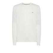 Witte Katoenen Sweater Set voor Mannen Sun68 , White , Heren