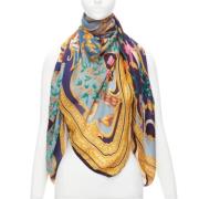 Pre-owned Silk scarves Gucci Vintage , Multicolor , Dames