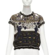 Pre-owned Cotton tops Chanel Vintage , Multicolor , Dames