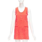 Pre-owned Cotton dresses Chanel Vintage , Pink , Dames