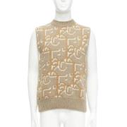 Pre-owned Cashmere tops Dior Vintage , Beige , Dames