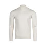 Comfy Col Sweater | Beige Radical , White , Heren