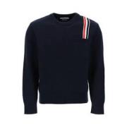 Stijlvolle Pullover Sweater Thom Browne , Blue , Heren