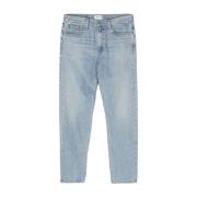 Regenerative Cotton Straight-Leg Denim Jeans Agolde , Blue , Heren