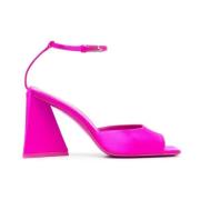 Fuchsia Piper Sandal 85mm The Attico , Pink , Dames