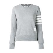 Grijze Sweater met Vier-Streep Thom Browne , Gray , Dames