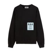 Grafische Crewneck Truien Ambush , Black , Heren