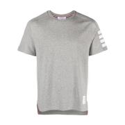 Grijze 4-Bar T-shirt en Polo Thom Browne , Gray , Heren