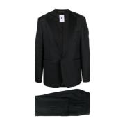 Elegant Suit Tl-7Famk50Lacmr74 PT Torino , Black , Heren
