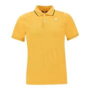 Gele T-shirts en Polos K-Way , Yellow , Heren