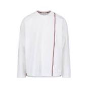Casual Longsleeve T-shirt Thom Browne , White , Heren