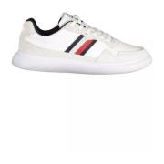 Stijlvolle contrast sneaker met veters Tommy Hilfiger , White , Heren