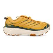 Mafate Three2 Trail Hardloopschoenen Hoka One One , Yellow , Heren