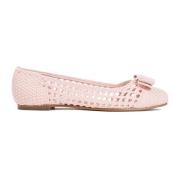 Roze & Paarse Ballerina's Salvatore Ferragamo , Pink , Dames