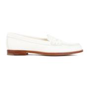 Nude Loafers Almond Toe Penny Strap Church's , Beige , Dames