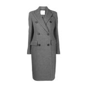 Stijlvolle Jassen met Adua 001 Sportmax , Gray , Dames