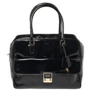 Pre-owned Leather handbags Anya Hindmarch Pre-owned , Black , Dames