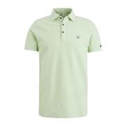 Garment-Dyed Polo Shirt Cast Iron , Green , Heren