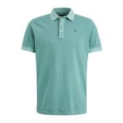 Garment Dye Polo Shirt PME Legend , Blue , Heren