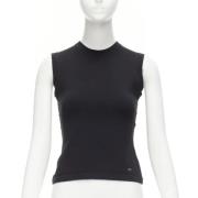 Pre-owned Cotton tops Dior Vintage , Black , Dames