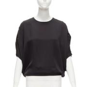 Pre-owned Silk tops Chloé Pre-owned , Black , Dames