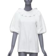 Pre-owned Cotton tops Simone Rocha Pre-owned , White , Dames