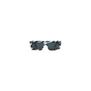 Rechthoekige zonnebril Monochroms Celine , White , Unisex