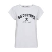 Casual Dust T-shirt Co'Couture , White , Dames