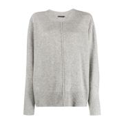 Grijze Trui Lange Mouw Ronde Hals Isabel Marant , Gray , Dames