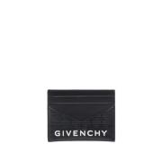 Zwarte G Cut Cardholder Portemonnee Givenchy , Black , Dames