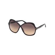 Rosemin Zonnebril - Zwart Tom Ford , Black , Dames