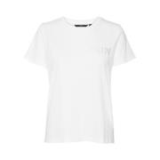 Francis T-Shirt Vero Moda , White , Dames