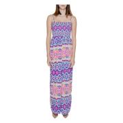 Poly Bianca Aop Jumpsuit Lente/Zomer Only , Multicolor , Dames