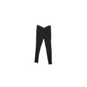 Pre-owned Polyester bottoms Armani Pre-owned , Black , Dames