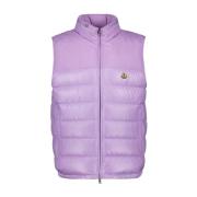 Mouwloze Pufferjas Moncler , Purple , Heren