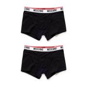 Heren Boxershorts Lente/Zomer Collectie Moschino , Black , Heren