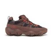 S-Prototype P1 - Low-top sneakers with rubber overlay Diesel , Brown ,...