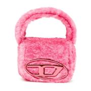 1DR Xs - Fluffy iconic mini bag Diesel , Pink , Dames