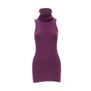 Pre-owned Cashmere tops Gucci Vintage , Purple , Dames