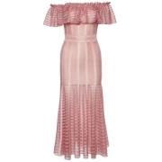 Pre-owned Knit dresses Alexander McQueen Pre-owned , Pink , Dames