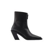 Leather boots Elleme , Black , Dames