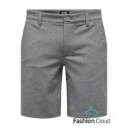 Casual Shorts Only & Sons , Gray , Heren