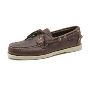 Bruin Bourgondië Herenschoenen Ss24 Sebago , Red , Heren