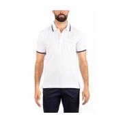 Heren Polo Shirt La Martina , White , Heren