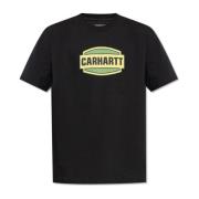 Bedrukt T-shirt Carhartt Wip , Black , Heren