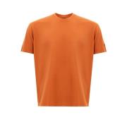 Oranje Katoenen T-Shirt Paul & Shark , Orange , Heren
