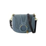 Cotton shoulder-bags Chloé , Blue , Unisex