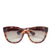 Pre-owned Acetate sunglasses Moschino Pre-Owned , Brown , Dames