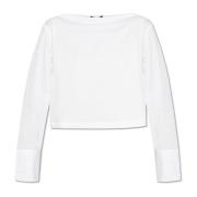 Top met boothals Theory , White , Dames