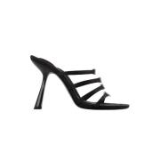 Satin sandals Alexander Wang , Black , Dames